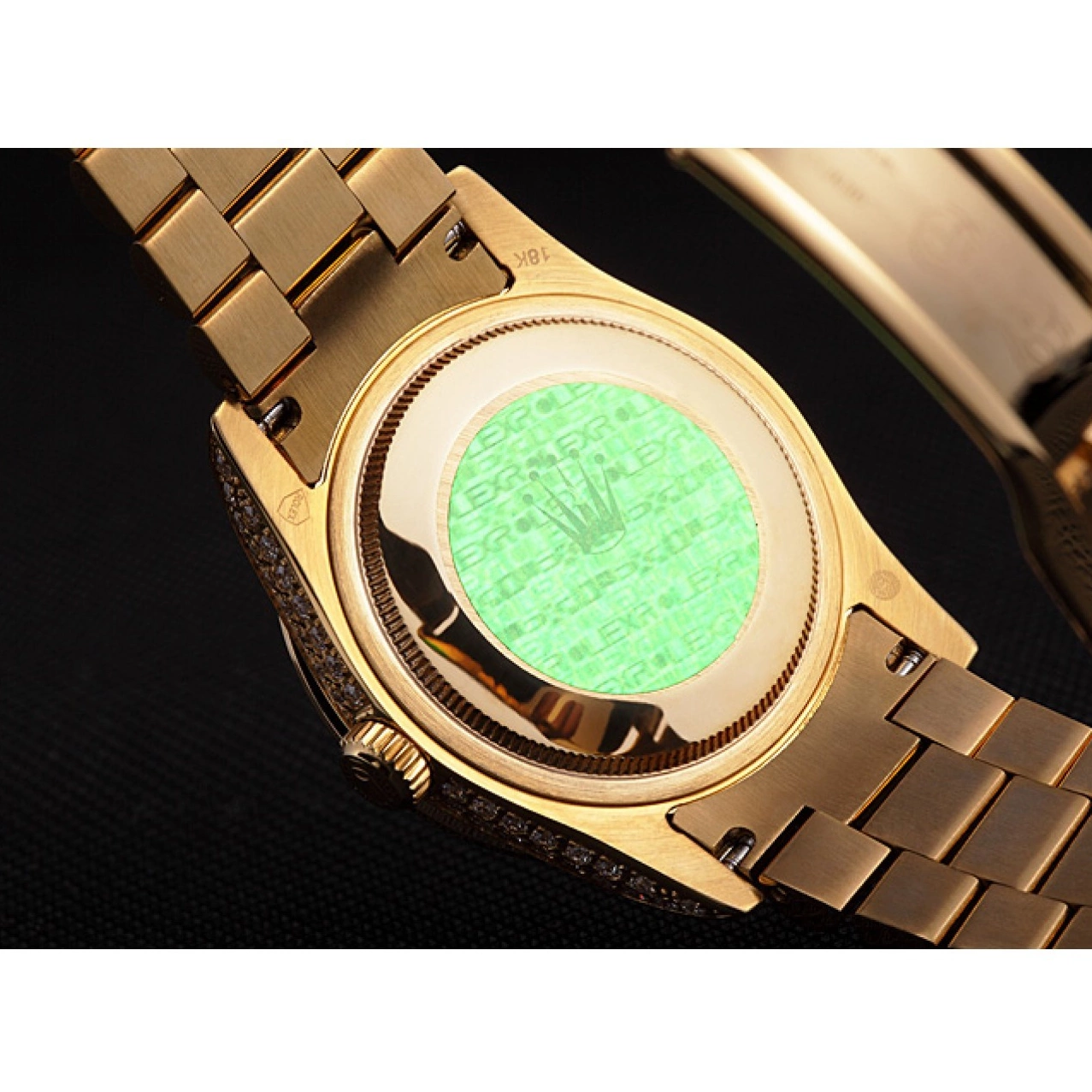 Best AAA Replica Sites Gold-srl185 Swiss Diamonds 621615 Yellow Rolex Day-Date 0514